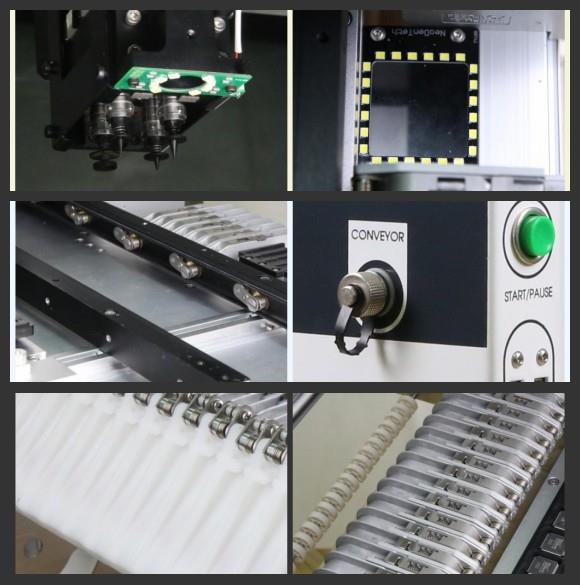 PCB SMT Pick and Place Machine with Vision System