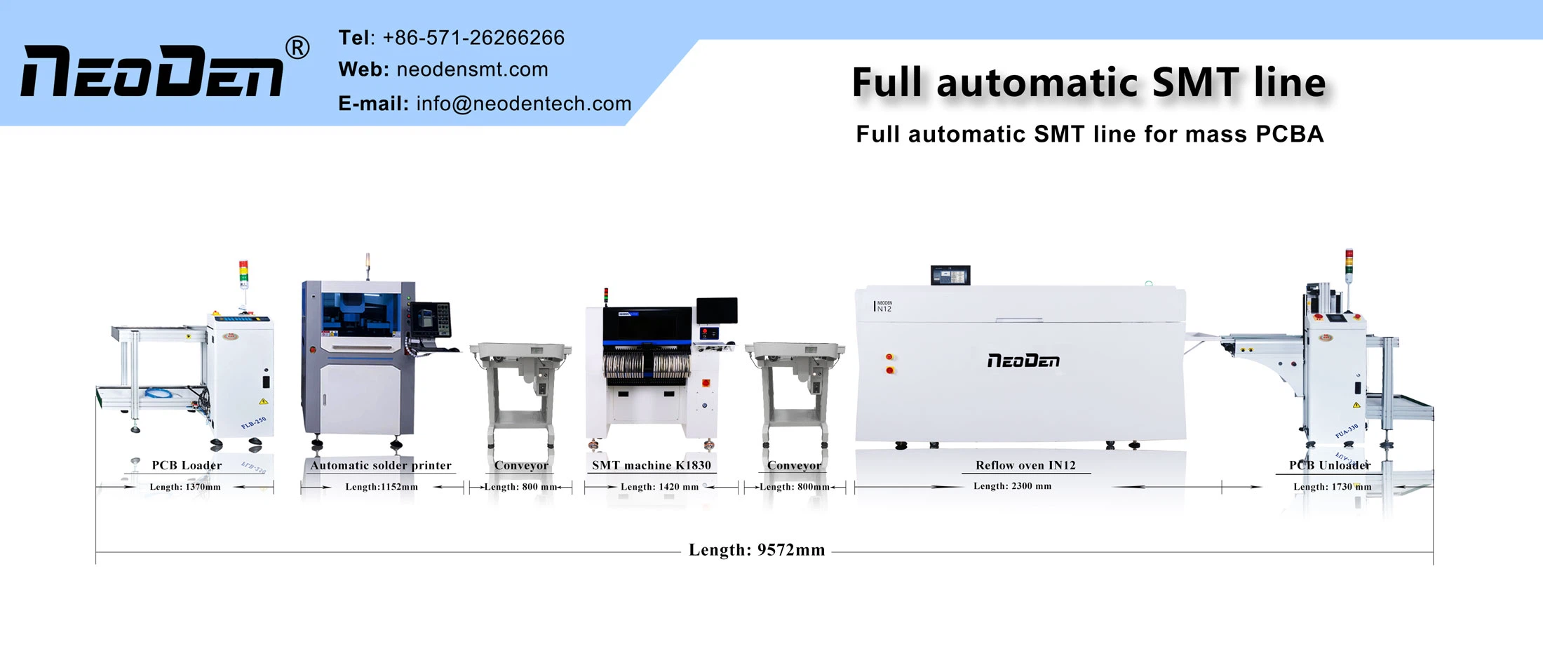 NeoDen J10 Automatic SMT Conveyor